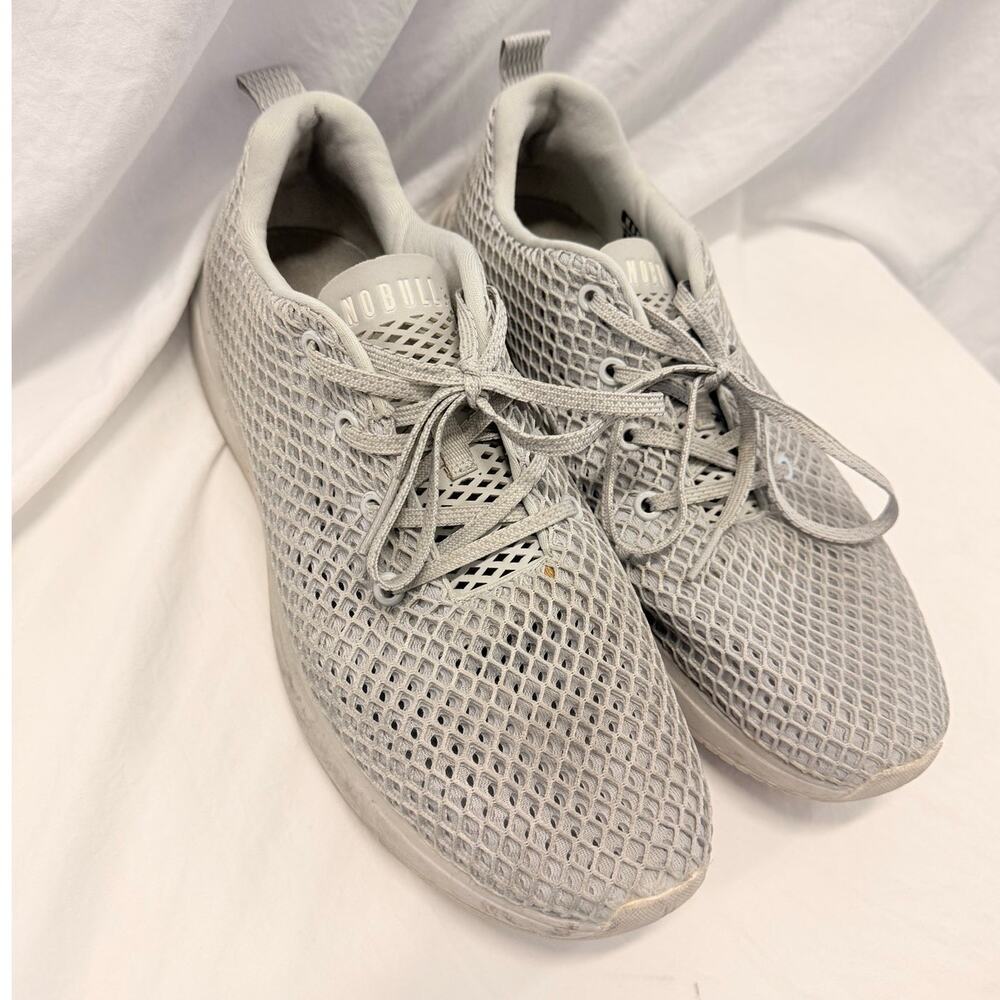 NOBULL Mesh Runner Shoes Mens‎ Size 11.5 Gray Sneakers Trainers Gym Running Walk